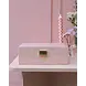 Maison Scarlett Sieradendoos Louise - Linnen Roze Maison Scarlett Sieradendoos Louise - Linnen Roze