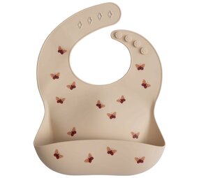 Mushie Siliconen Slab Butterflies