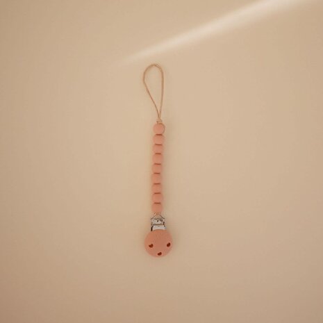 Mushie Speenketting Hera - powder pink Mushie Speenketting Hera - powder pink
