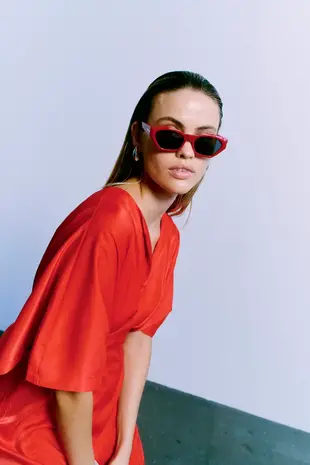 Cph Muse Vianna Dress - Tomato