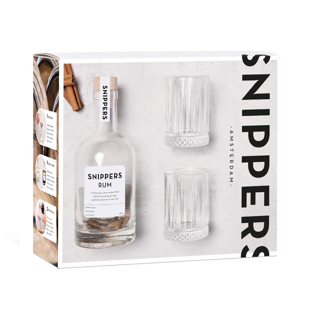 Originals Gift Pack Rum 2 Glasses