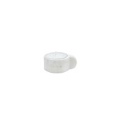 Tealight Holder Teddie - White