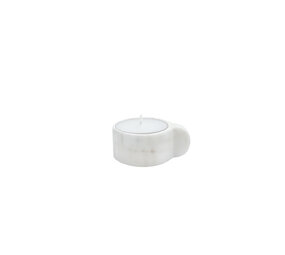 Leeff Tealight Holder Teddie - White Leeff Tealight Holder Teddie - White