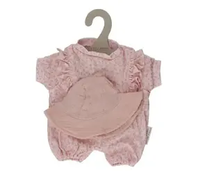 Little Dutch Babypop kleertjes Pink Flora