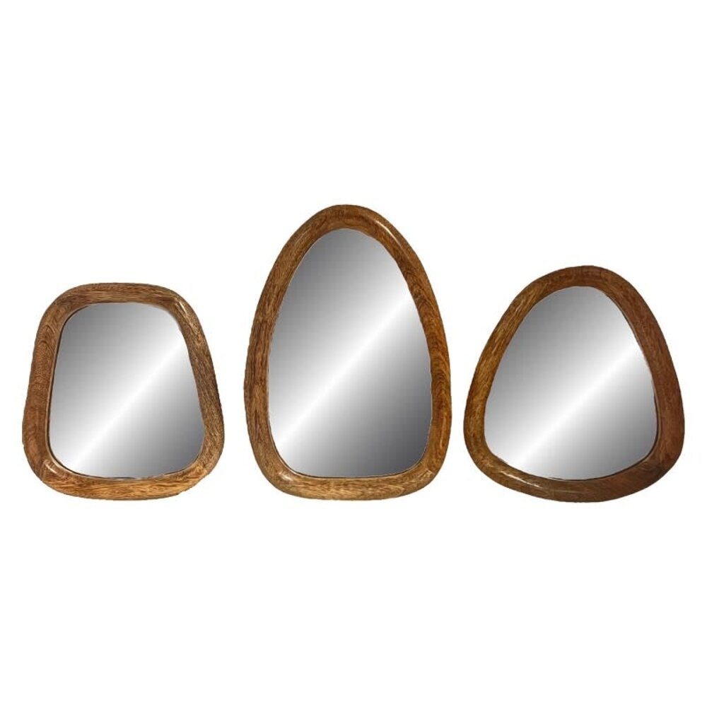 Spiegel Mossa set van 3