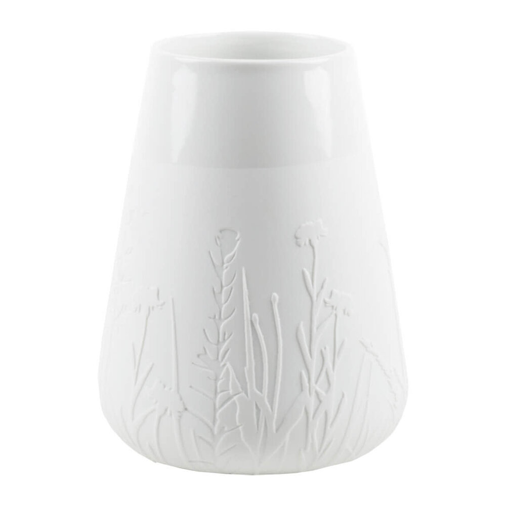 Räder Porcelain Vase Floral Grasses Räder Porcelain Vase Floral Grasses