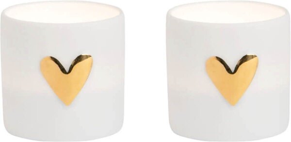 Räder Lights Heart Gold - Set of 2pcs
