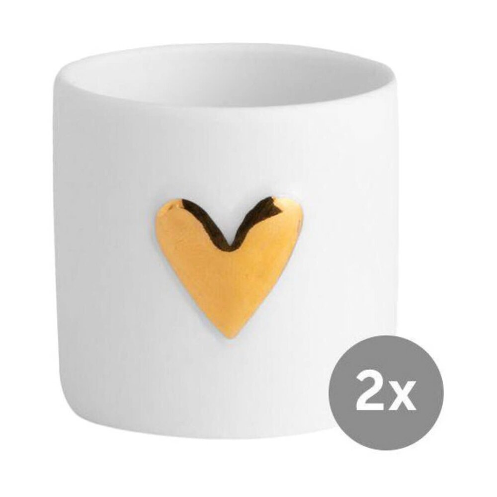 Räder Lights Heart Gold - Set of 2pcs