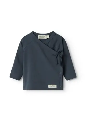 MarMar Copenhagen T-Shirt Tut Wrap LS – Blue MarMar Copenhagen T-Shirt Tut Wrap LS – Blue