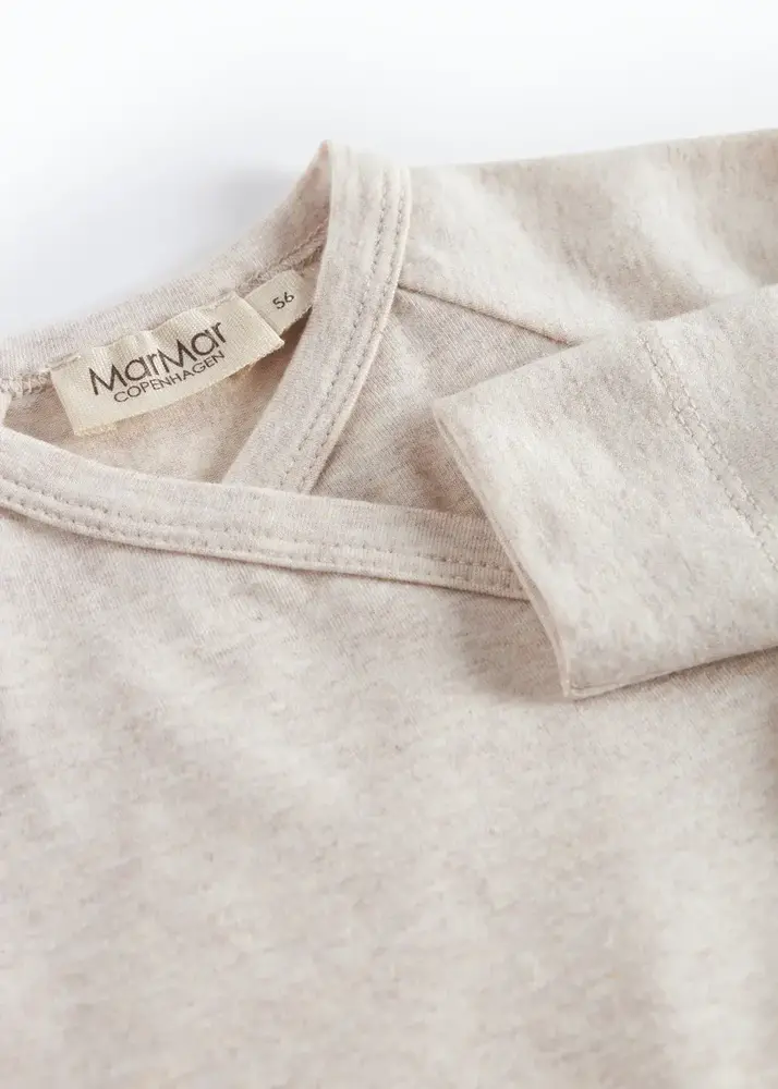 MarMar Copenhagen Romper Rula – Light Beige Mel.