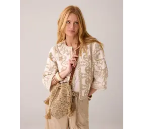 Summum Woman Bag crochet - Peanut