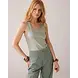 Summum Woman Rib tanktop cotton rib - MintBreeze Summum Woman Rib tanktop cotton rib - MintBreeze