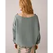 Summum Woman Balloon fit sweatshirt - SeaGlass Summum Woman Balloon fit sweatshirt - SeaGlass