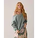Summum Woman Balloon fit sweatshirt - SeaGlass Summum Woman Balloon fit sweatshirt - SeaGlass