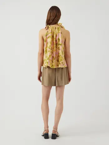 Y.A.S Marinna SL Top - French Vanilla Marinna print Y.A.S Marinna SL Top - French Vanilla Marinna print