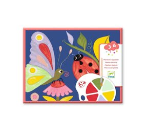 Djeco Schilderen met een Palet Kleine Beestjes