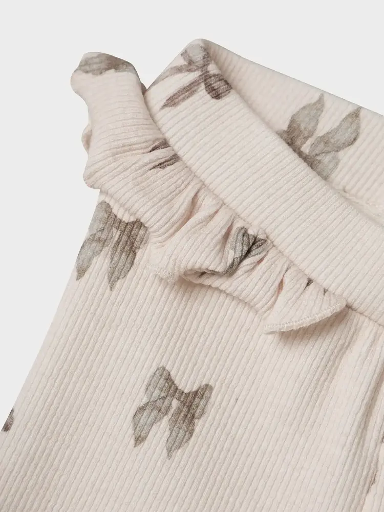 Lil' Atelier Gavo Efi Slim Legging - Silver Peony