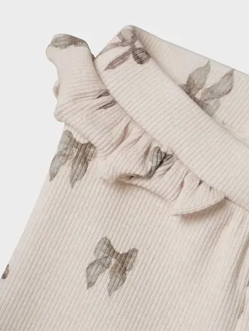 Lil' Atelier Gavo Efi Slim Legging - Silver Peony