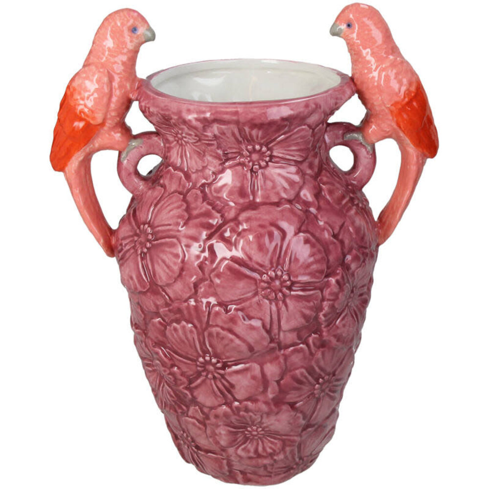 Vaas Vogeltjes Paars