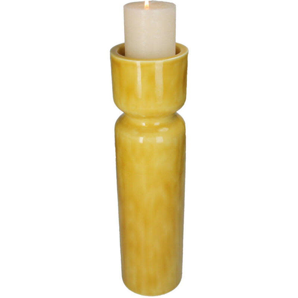 Kandelaar - Geel
