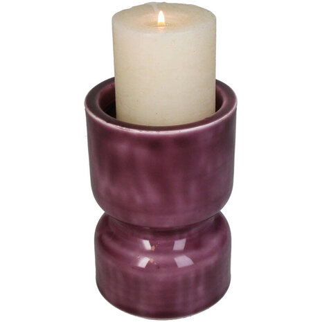 Kandelaar - Paars