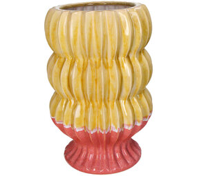 Bloempot - Roze/Geel Bloempot - Roze/Geel