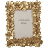 Fotolijst bloemen - Goud Fotolijst bloemen - Goud