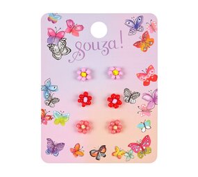 Souza Oorbellen Tyra bloemen