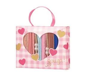 Souza Haar Elastiekjes Parel