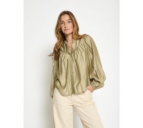 Peppercorn Ida Shirt – Gray Green Peppercorn Ida Shirt – Gray Green