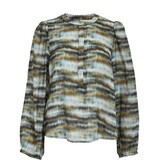 Peppercorn Irmelin Blouse – Mermaid Green Print