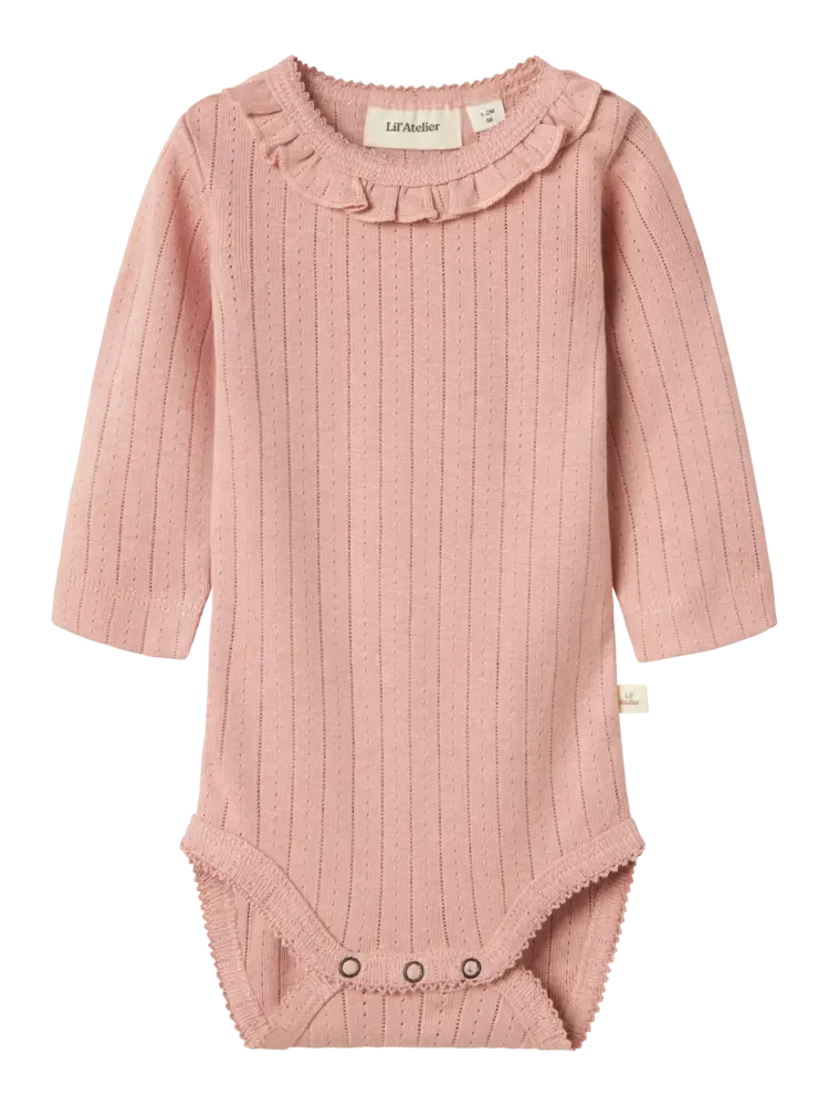 Lil' Atelier Rachel Nis LS Slim Body - Misty Rose Lil' Atelier Rachel Nis LS Slim Body - Misty Rose