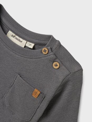 Lil' Atelier Dias Lum LS Sweat - Poppy Seed