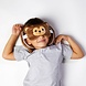 Relaxeazzz Aap Rond Reiskussen & Slaapmasker Relaxeazzz Aap Rond Reiskussen & Slaapmasker