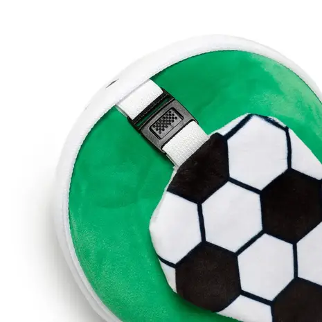Relaxeazzz Football Rond Reiskussen & Slaapmasker