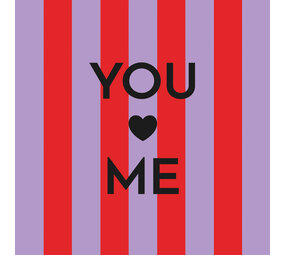 Ppd Servetten  You Me 33x33