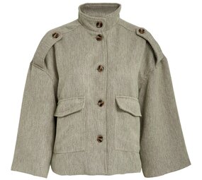 Peppercorn Isadora Jacket – Mermaid Green Melange