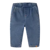 Lil' Atelier Keifer Loose Denim Pant - Medium Blue Denim