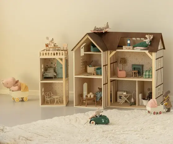 Maileg Wallpaper Mouse Hole - Farmhouse