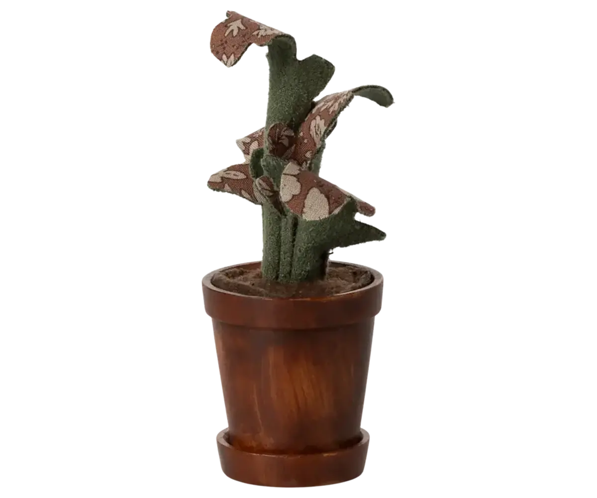 Maileg Flower pot with Plant - Miniature
