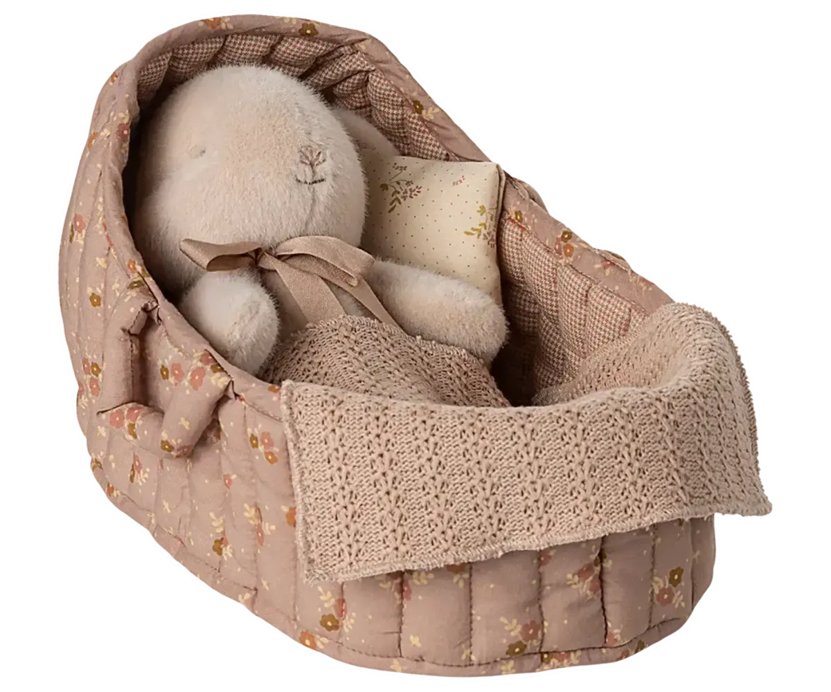 Maileg Carry Cot Large - Rose