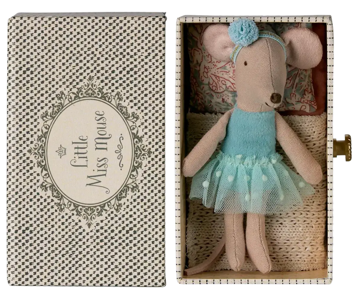Maileg Dance mouse in daybed - Little sister