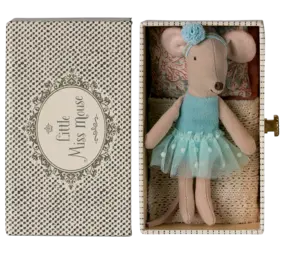 Maileg Dance mouse in daybed - Little sister
