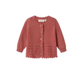 Lil' Atelier Lola LS Knit Card – Withered Rose