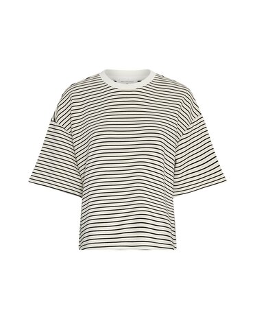 MSCH Nilda Ima Q SS Sweatshirt STP - Oatmeal Black