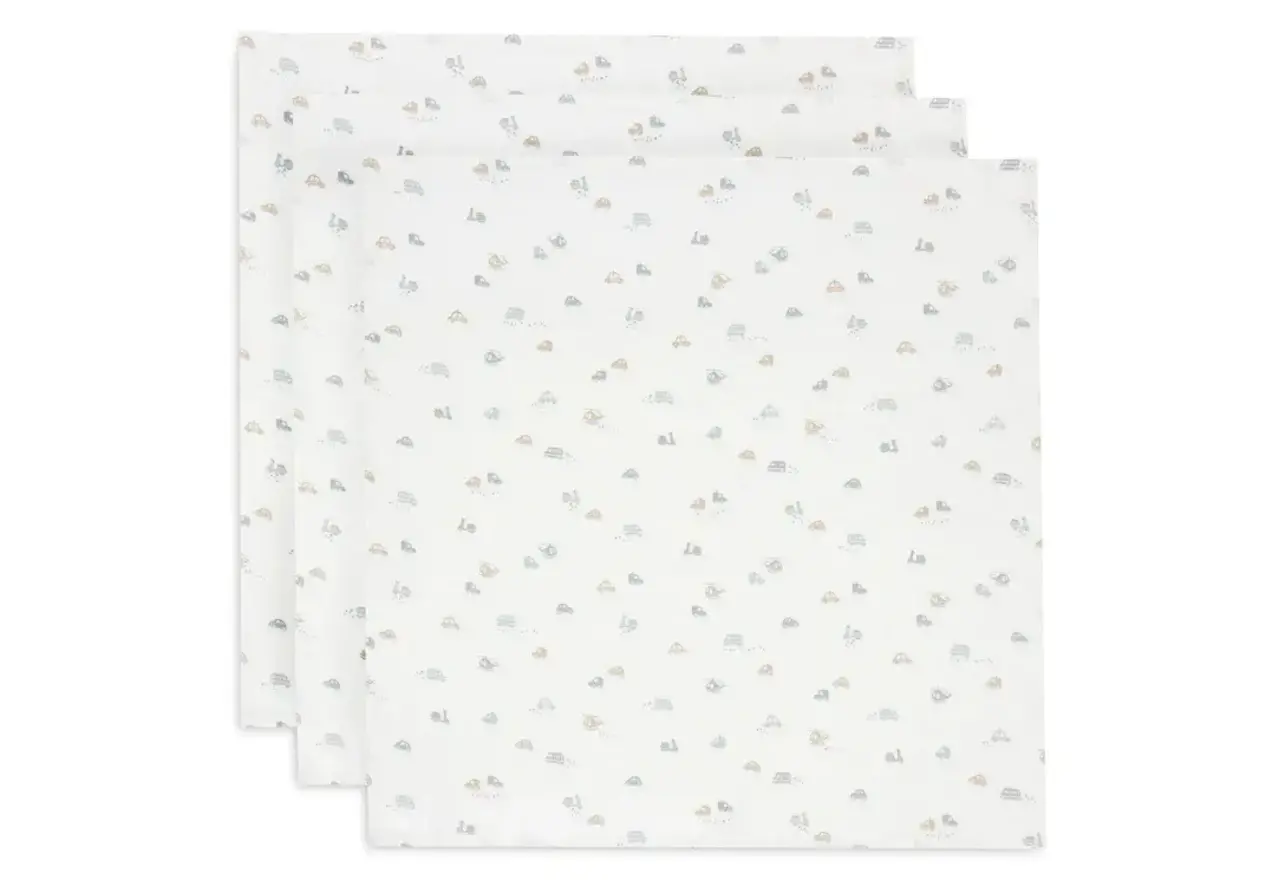 Jollein 3x Hydrofiele Multidoek 70x70cm – On The Go Jollein 3x Hydrofiele Multidoek 70x70cm – On The Go