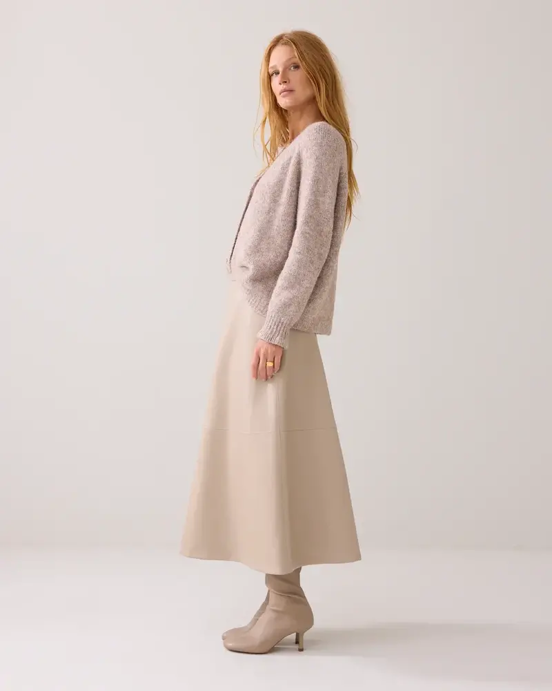 Summum Woman Skirt Faux leather – Ash Summum Woman Skirt Faux leather – Ash