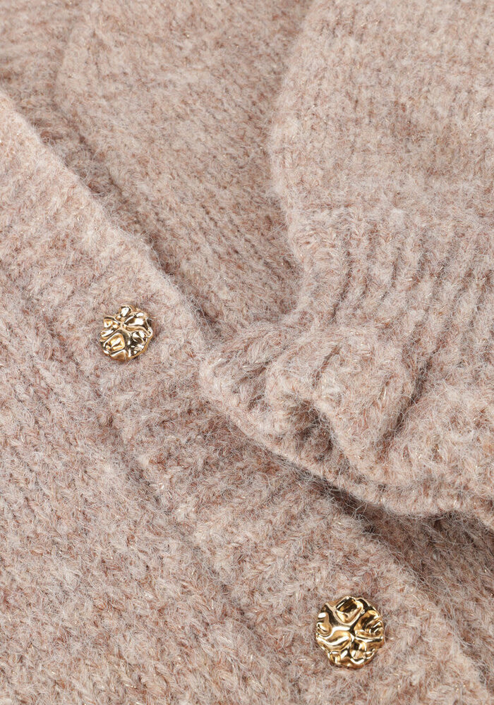 Summum Woman Cardigan cozy melange lurex knit – Funghi