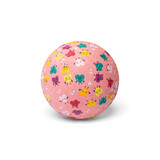 Little L Rubber bal Hartjes - 18 cm