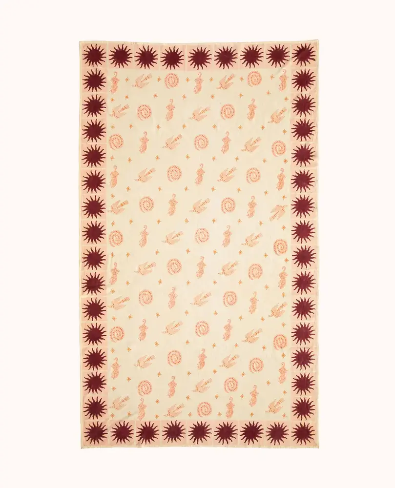 Casa Juna Tafelkleed Pink Wildlife Casa Juna Tafelkleed Pink Wildlife